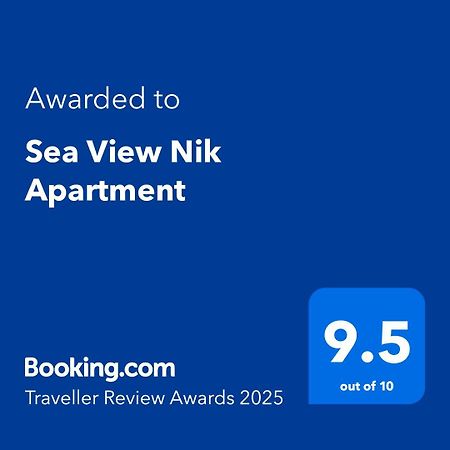 Sea View Nik Apartment ドゥラス エクステリア 写真
